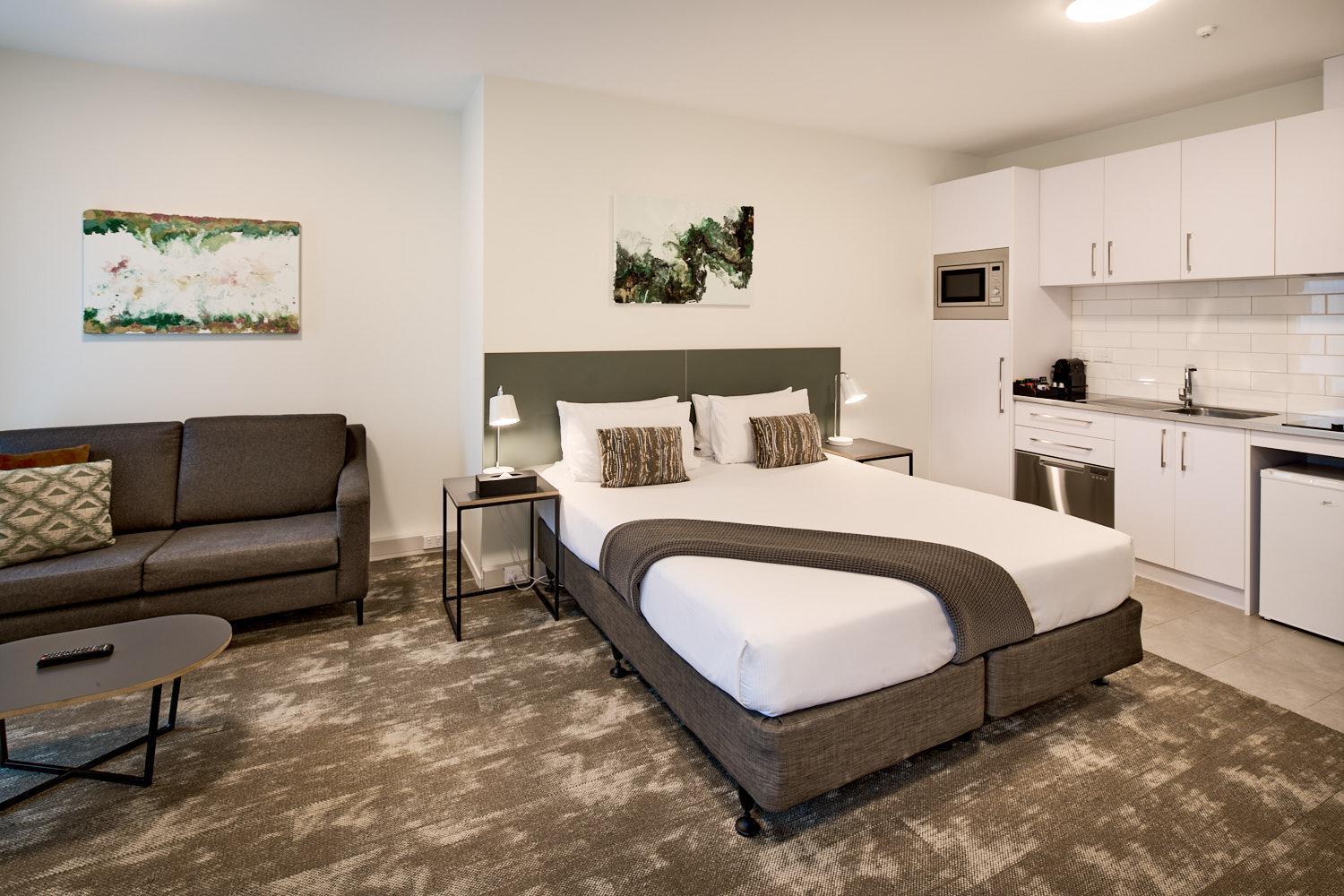 Sojourn Apartment Hotel - Riddiford Веллингтон Экстерьер фото